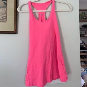 Lululemon Neon Pink Racerback Size 4